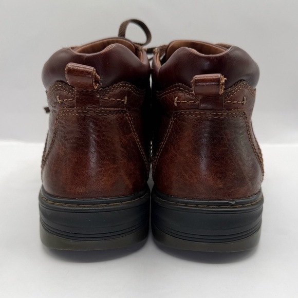 Johnston Murphy Brown Chukka Boot Mens 9.5 M F9 Signature Series Lace Up